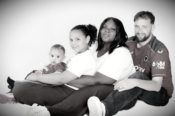 Family of 4 family photoshoot