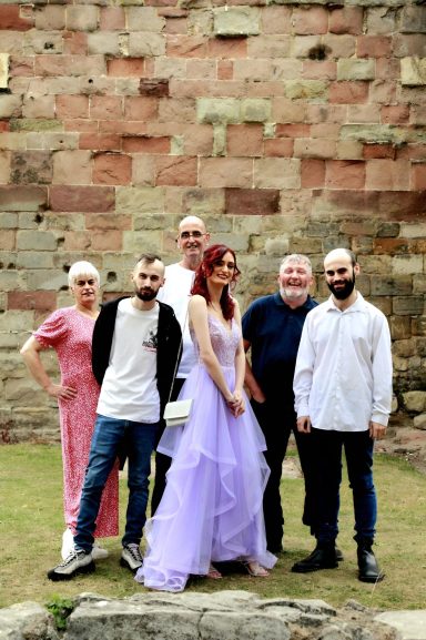 Family photoshoot, Prom dress, The Ruins, Dudley